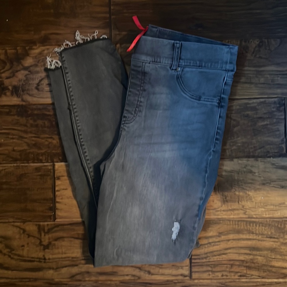 Hardly worn black SPANX jean : size XL